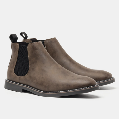 Bottes Chelsea homme lisses - vue 2