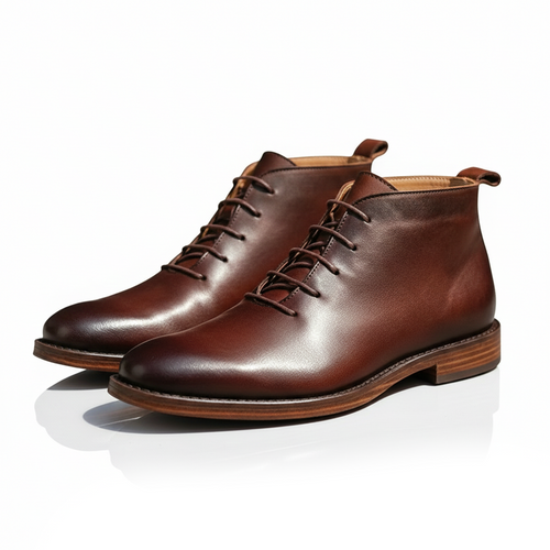 Bottes homme à lacets