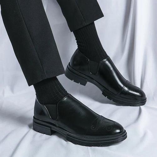 Bottes homme à semelle crantée - vue 2