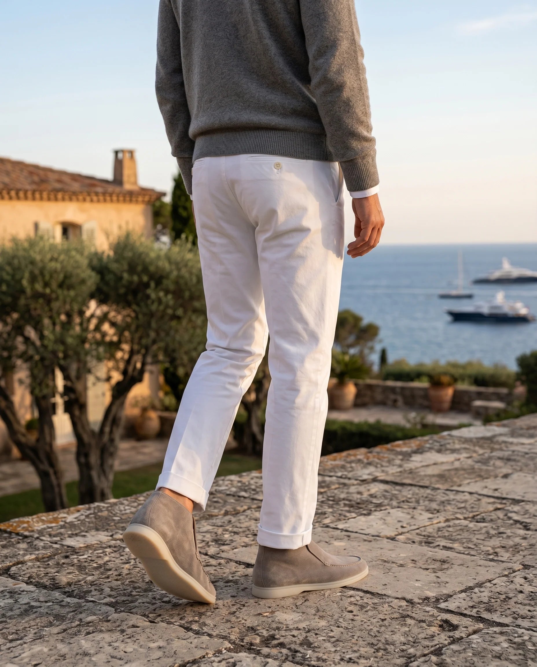 Mocassins homme bord cousu