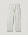 Pantalon homme rayé ample