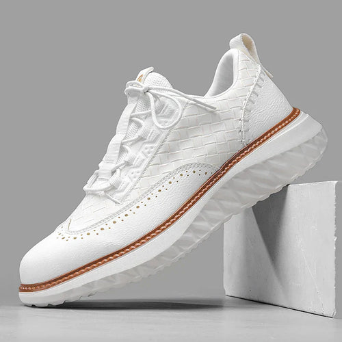Baskets homme perforées - vue 2
