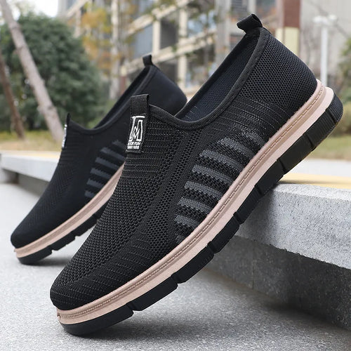 Baskets homme sans lacets semelle épaisse