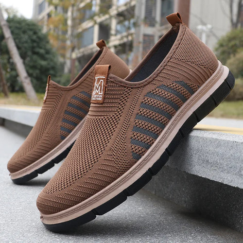 Baskets homme sans lacets semelle épaisse - vue 2