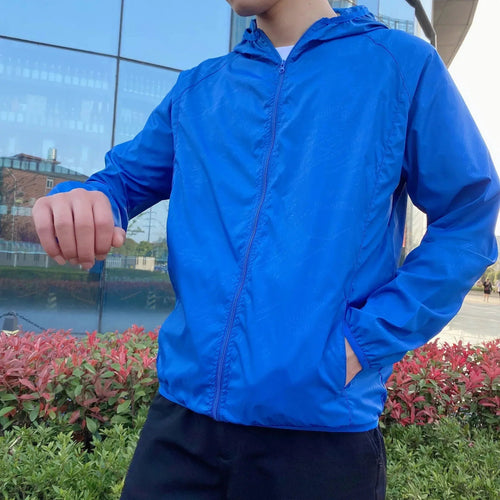 Blouson homme zippé à capuche - vue 2