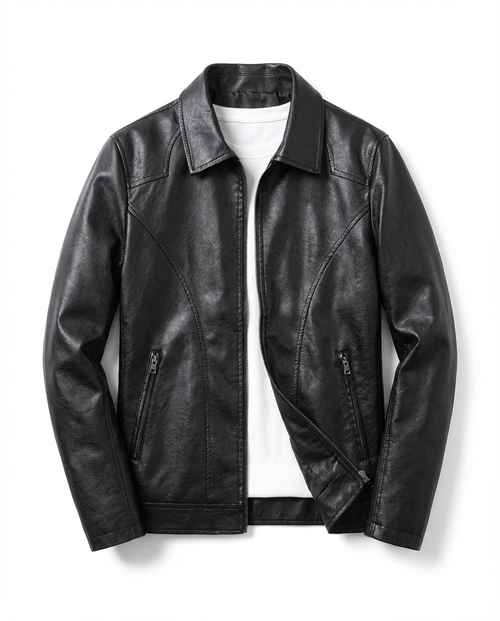 Blouson homme zippé col classique