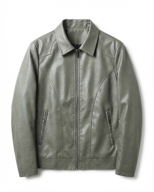 Blouson homme zippé col classique - vue 2