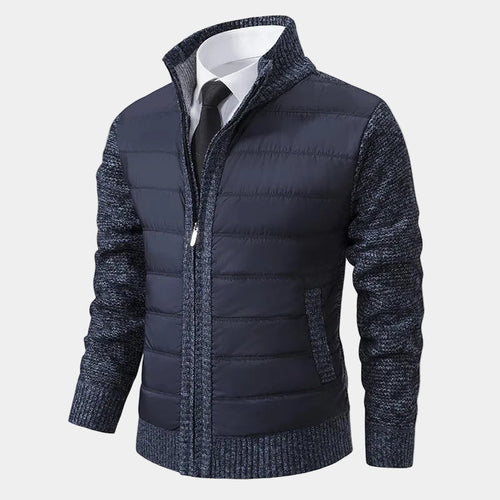 Blouson homme zippé matelassé