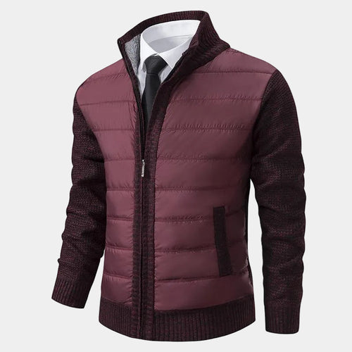 Blouson homme zippé matelassé - vue 2