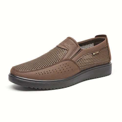 Chaussures homme à enfiler en maille - vue 2