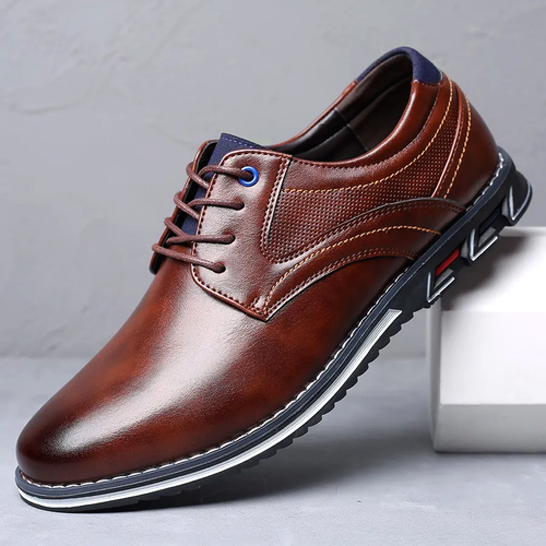 Chaussures homme à lacets semelle épaisse