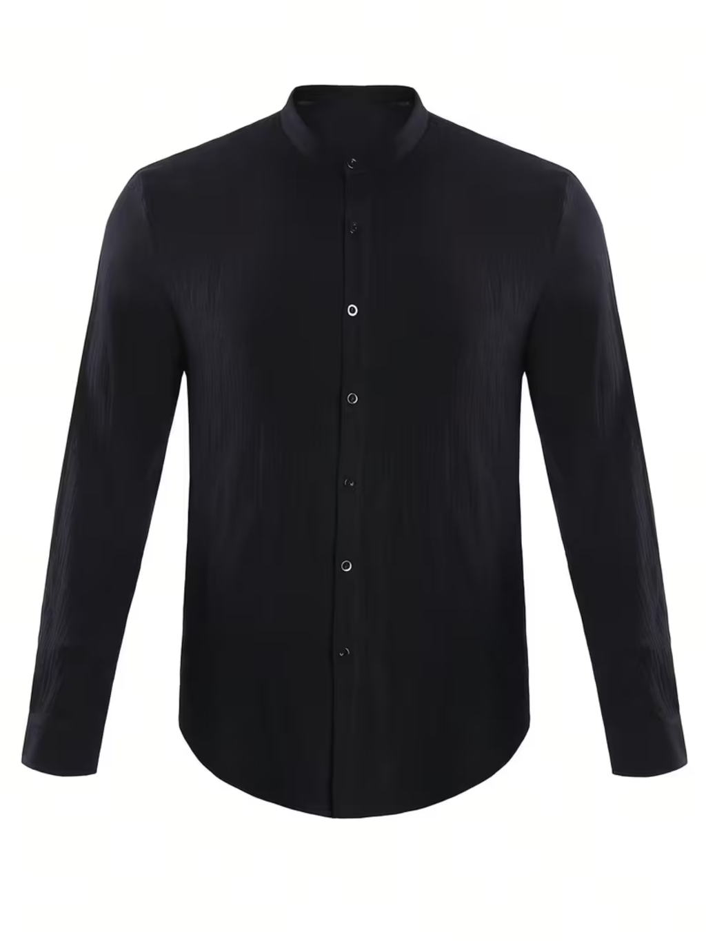 Chemise homme boutonnée col mao