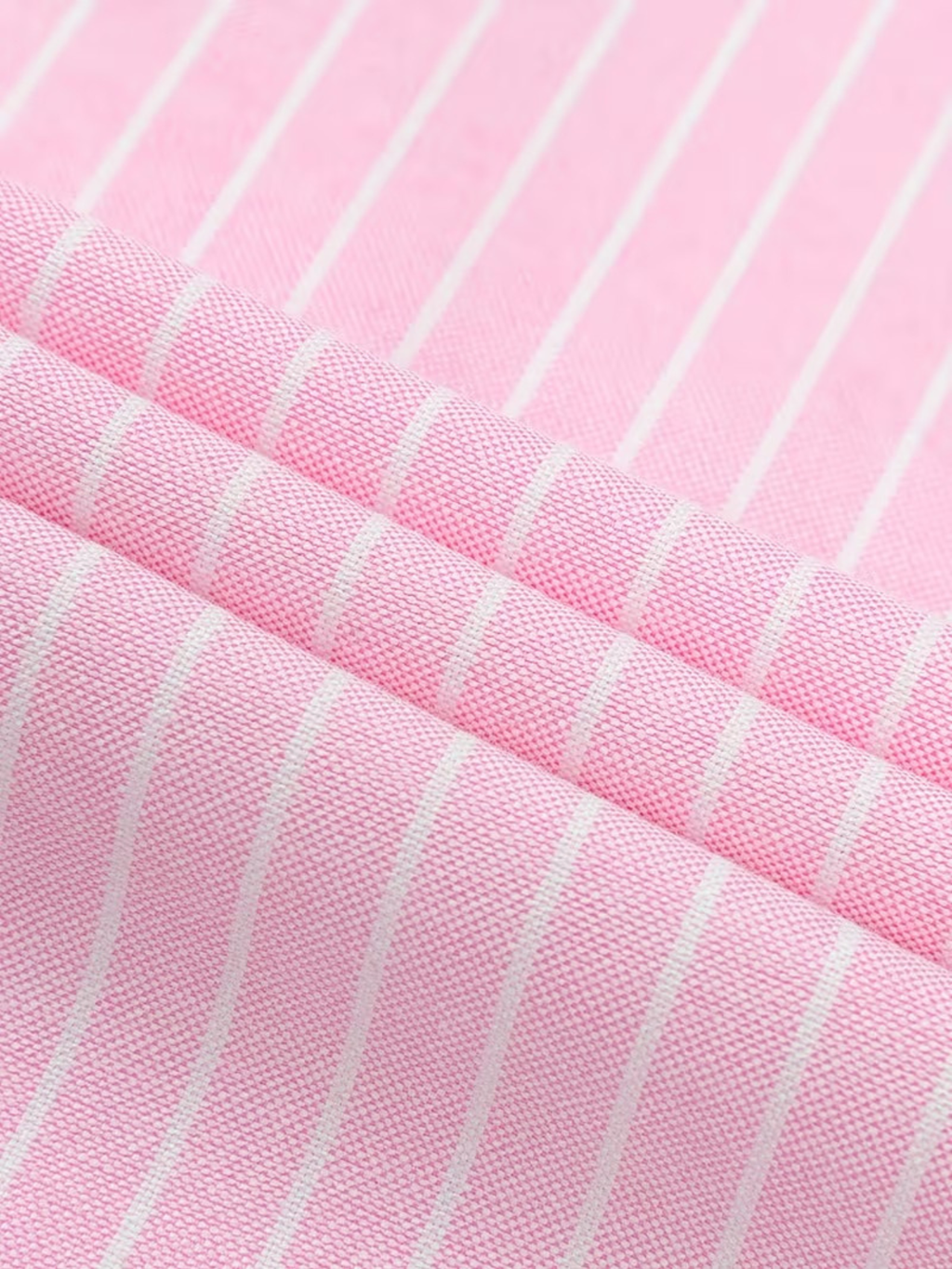 Chemise homme à fines rayures