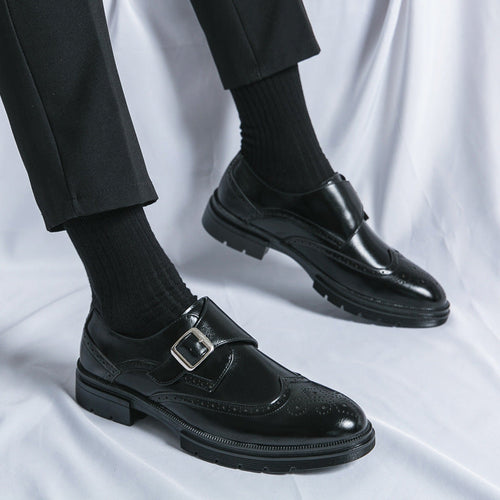 Chaussures habillées homme à boucle