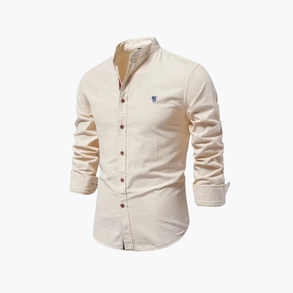 Ensemble Homme Assorti à Col Mandarin