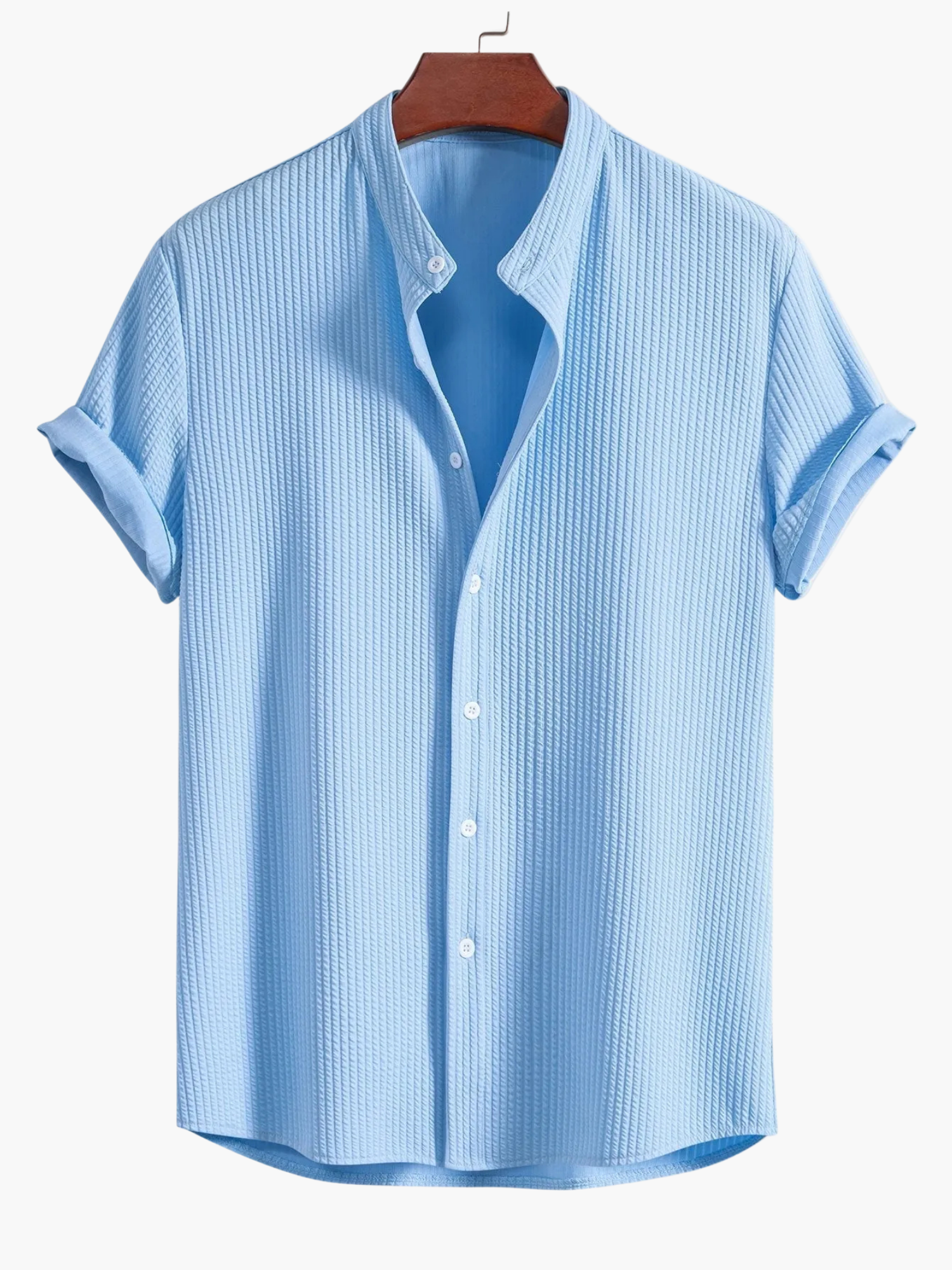 Ensemble homme chemise gaufrée