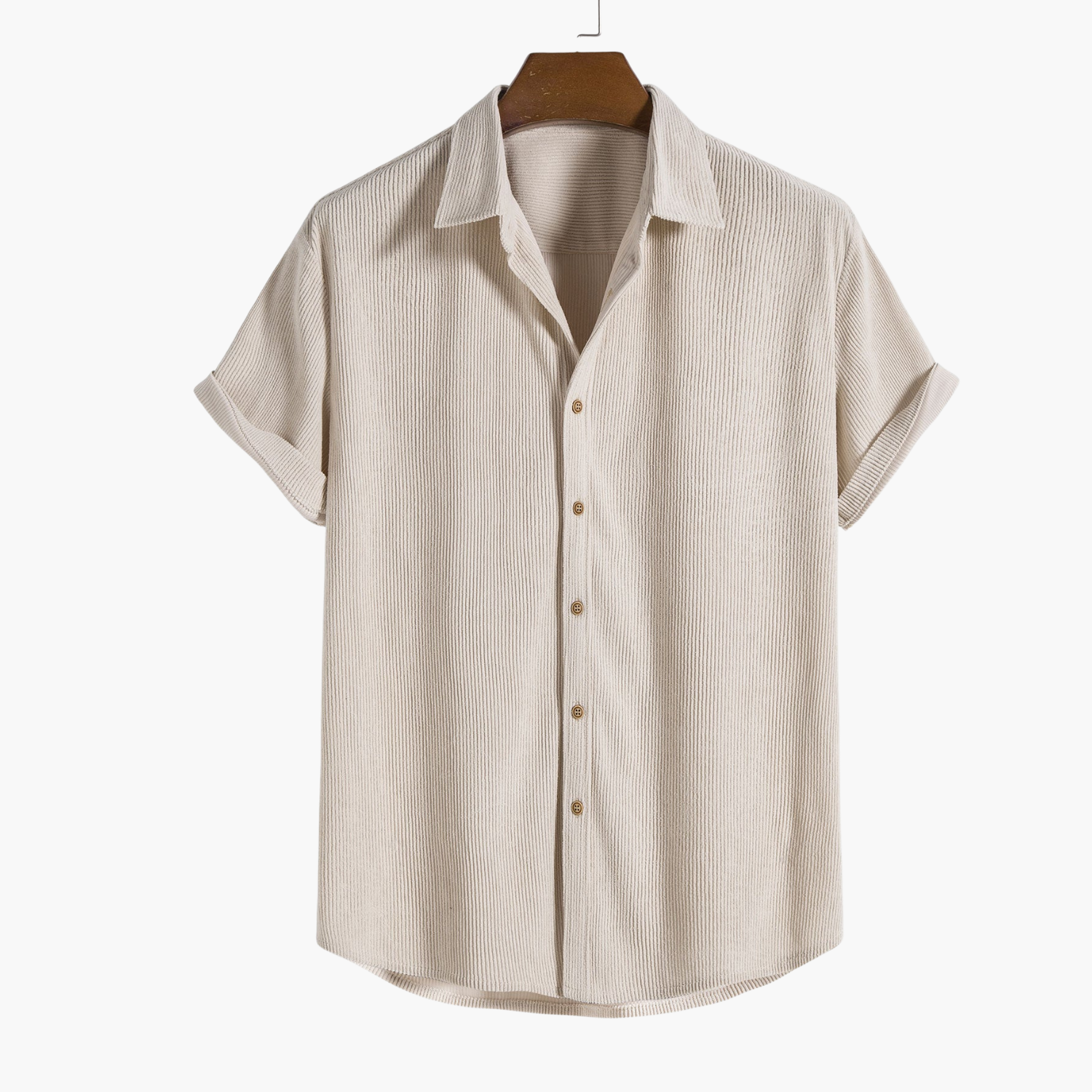Ensemble homme chemise rayée et short