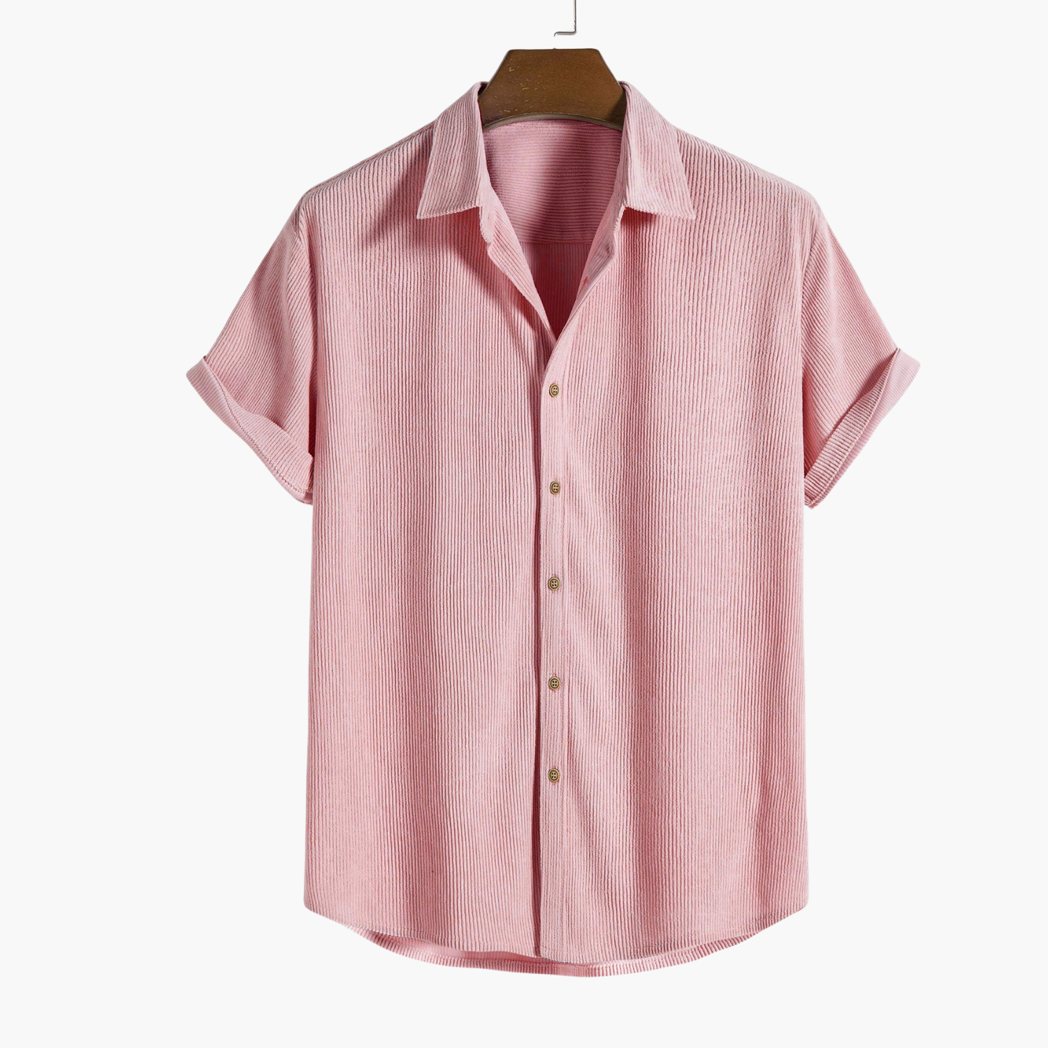 Ensemble homme chemise rayée et short