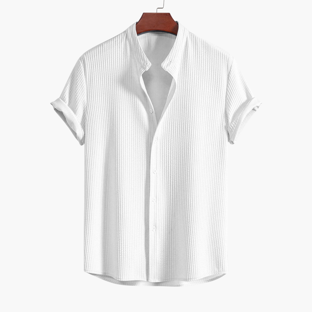 Ensemble homme chemise texturée et short