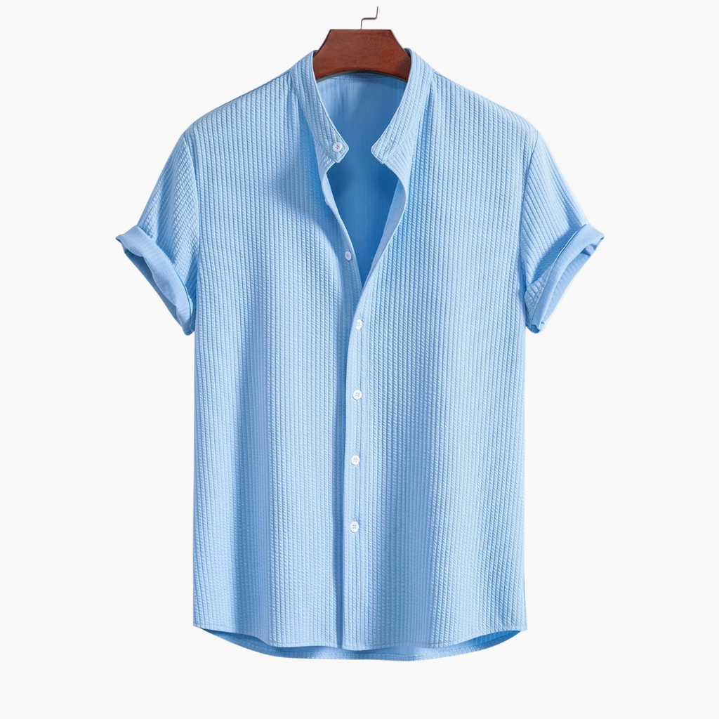 Ensemble homme chemise texturée et short
