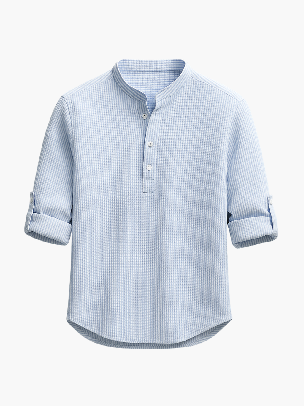 Ensemble homme col mao boutonné