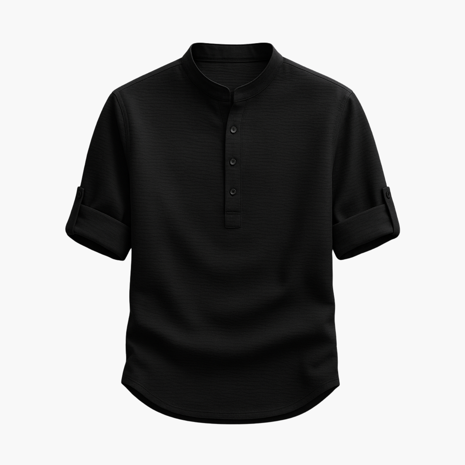 Ensemble homme col mao cargo