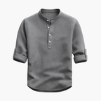 Ensemble homme col mao cargo