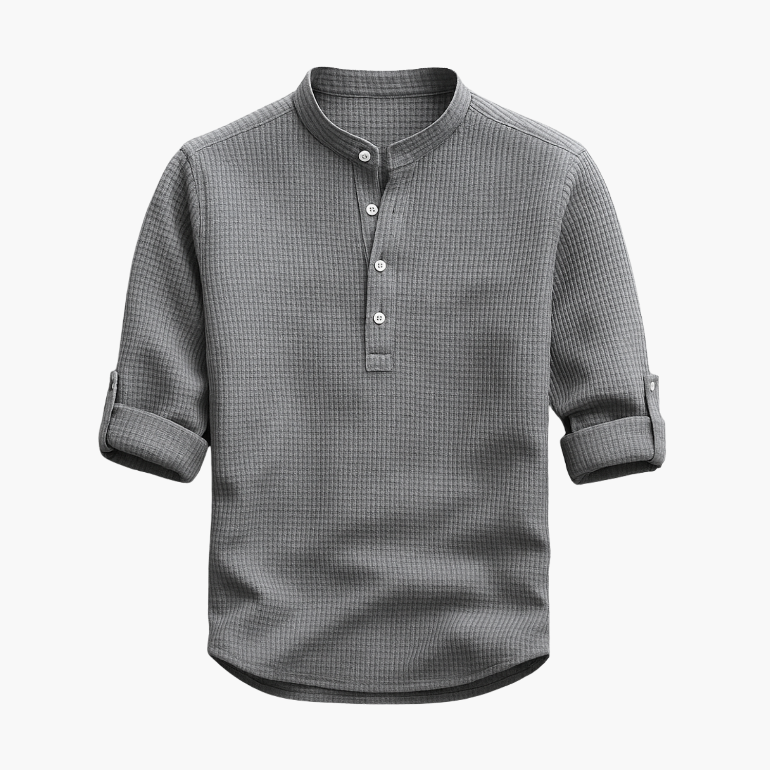 Ensemble homme col mao cargo