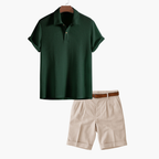 Ensemble homme polo et short