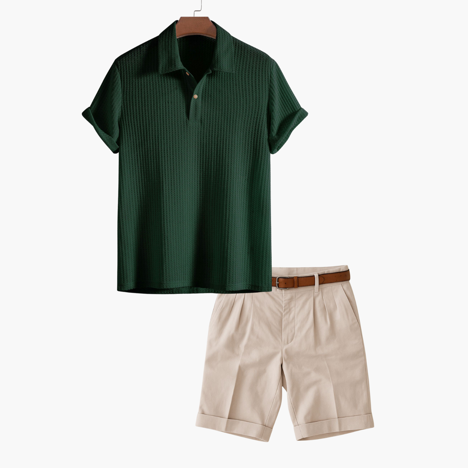 Ensemble homme polo et short