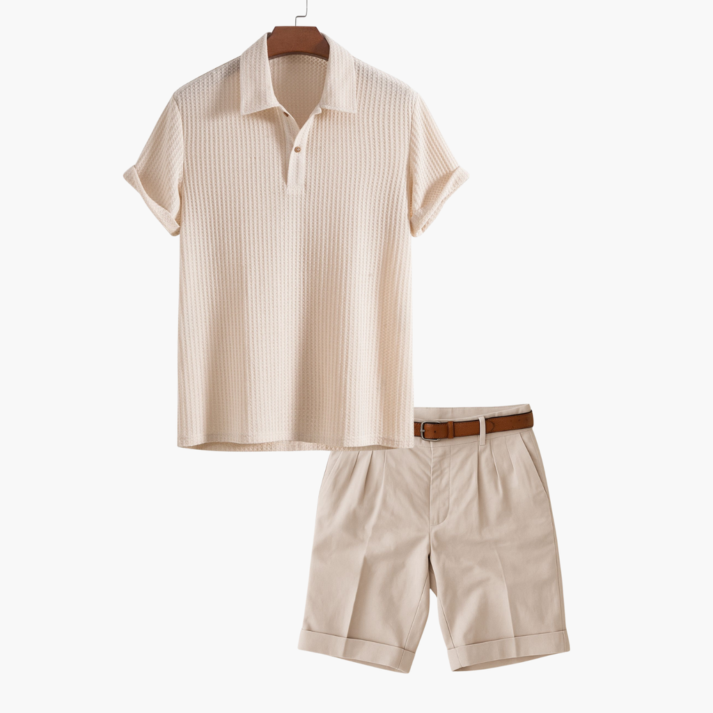 Ensemble homme polo et short