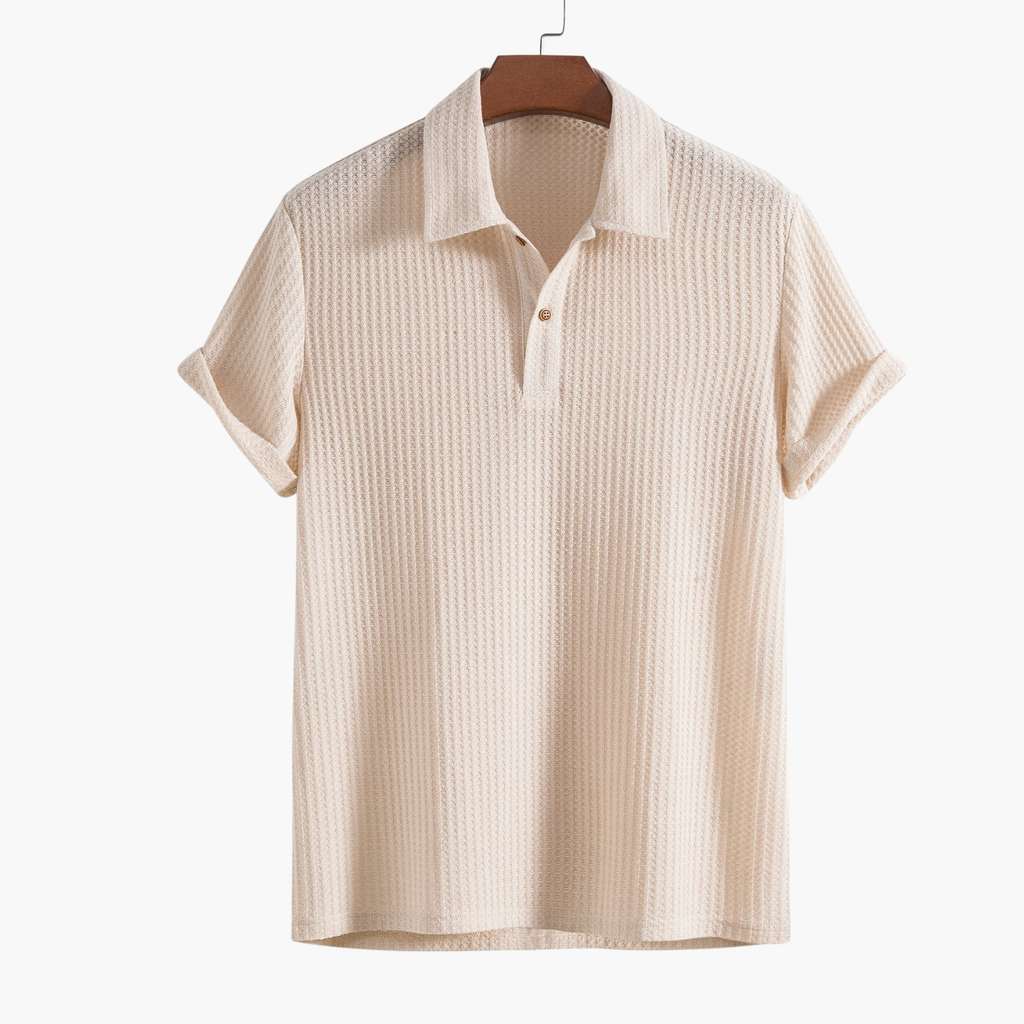 Ensemble homme polo texturé et cargo