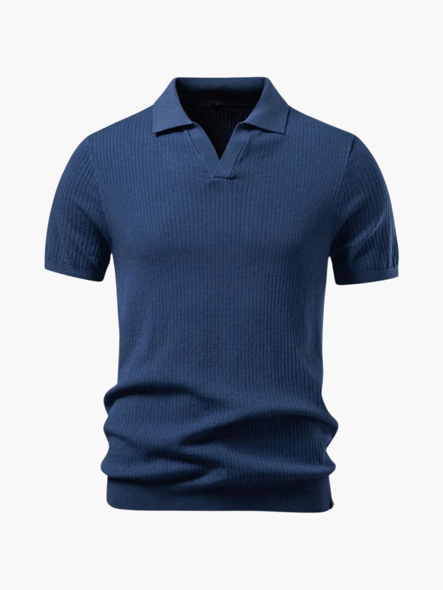 Ensemble Polo à Côtes et Pantalon à Cordon