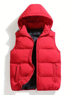Gilet homme à capuche