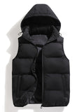 Gilet homme à capuche