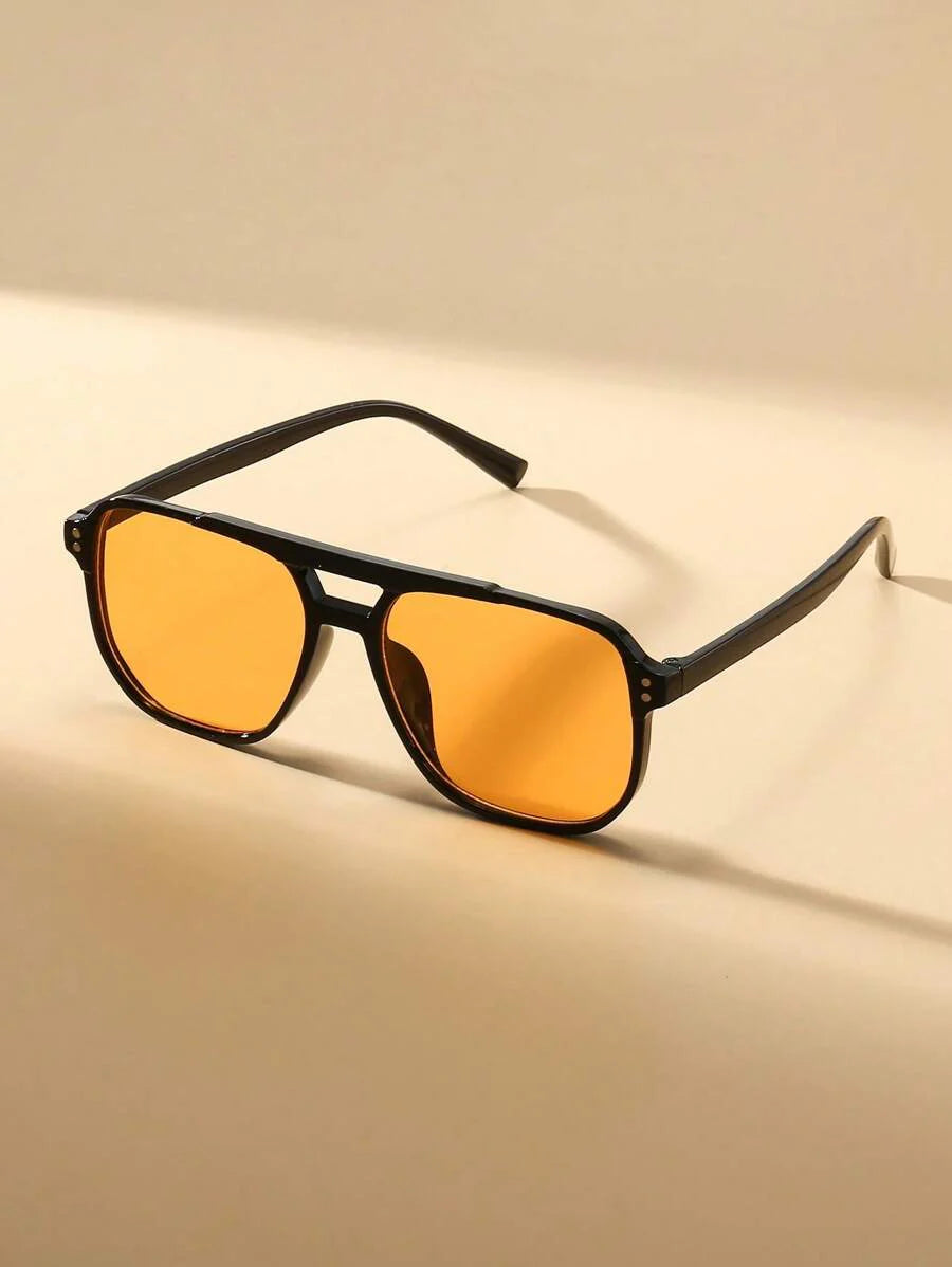 Lunettes de soleil homme à pont clé