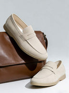 Mocassins homme à découpe frontale