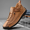 Chaussures homme à lacets bande élastique