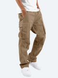 Pantalon cargo homme à cordon