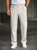 Pantalon homme plissé