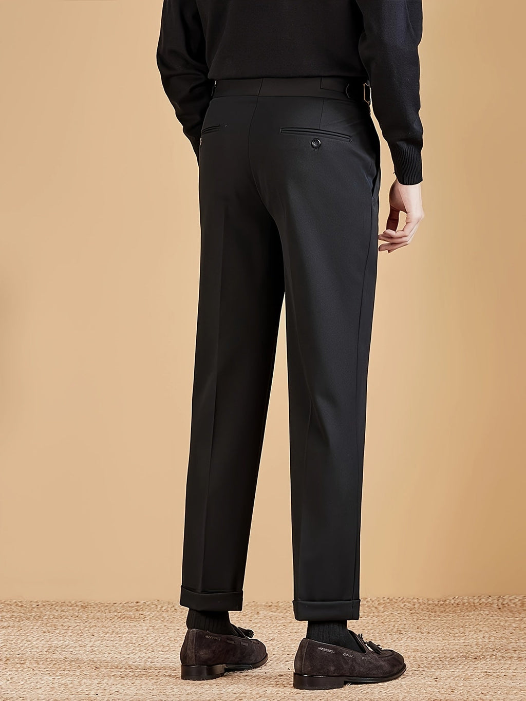Pantalon homme taille ajustable
