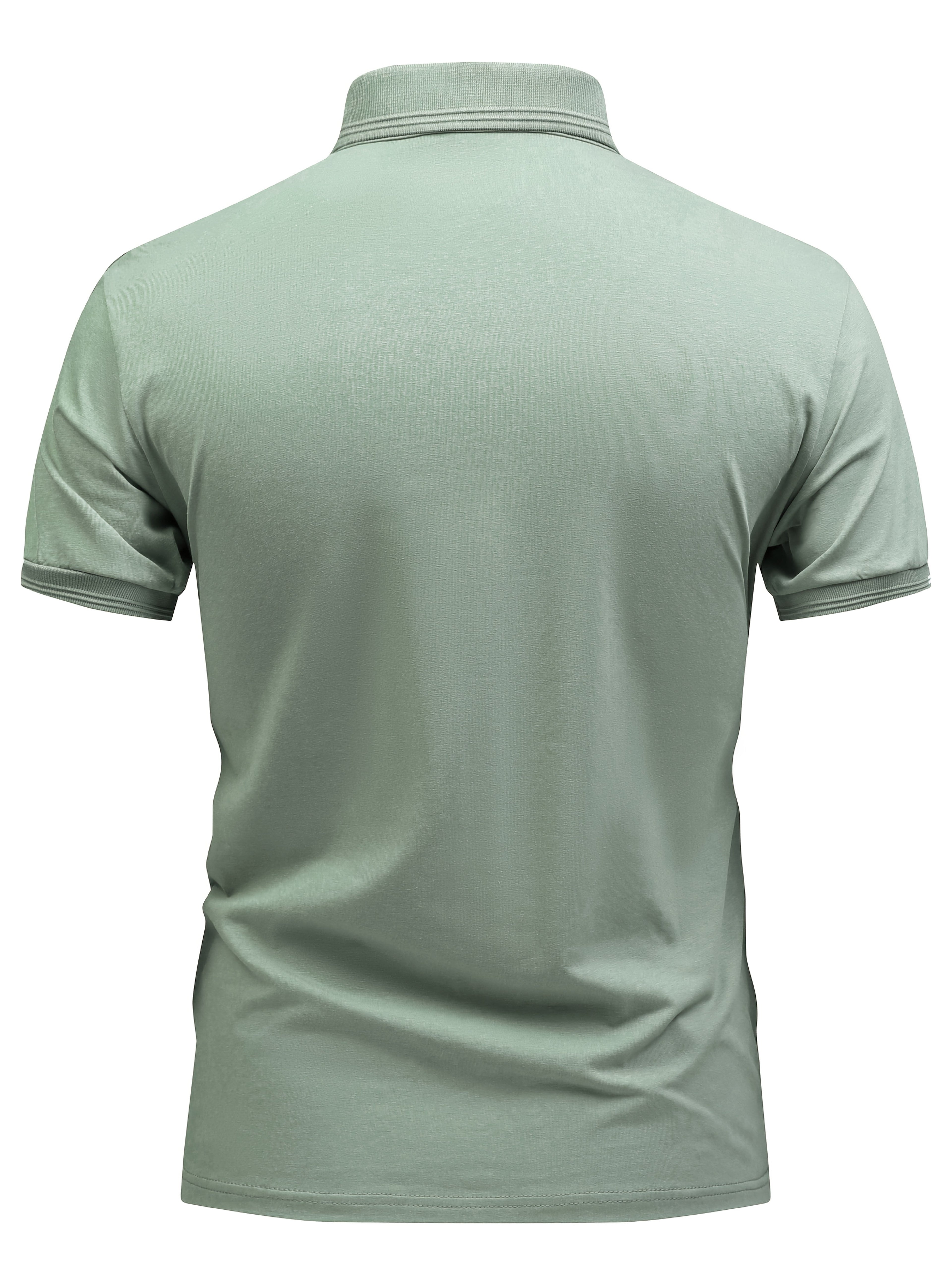 Polo homme col boutonné