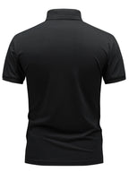Polo homme col boutonné