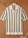 Polo homme rayures verticales