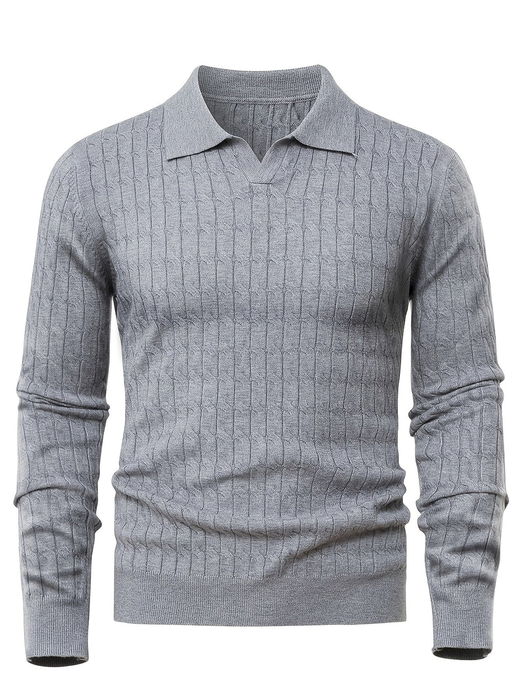 Pull homme col polo