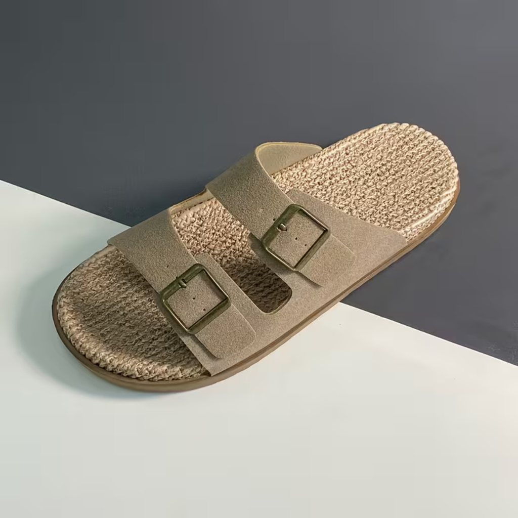Sandales homme à doubles brides