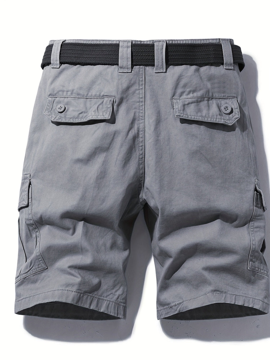 Short cargo homme ceinture intégrée