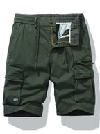 Short cargo homme taille ajustable