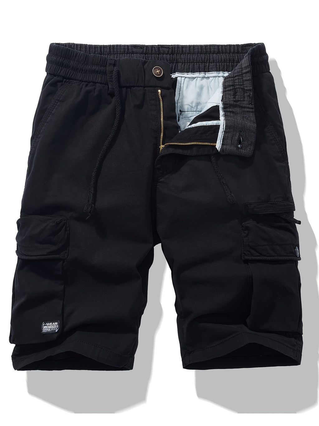 Short cargo homme taille ajustable