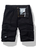 Short cargo homme taille ajustable